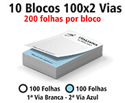 BLOCOS, COMANDAS, RECEITUÁRIOS E TALÕES